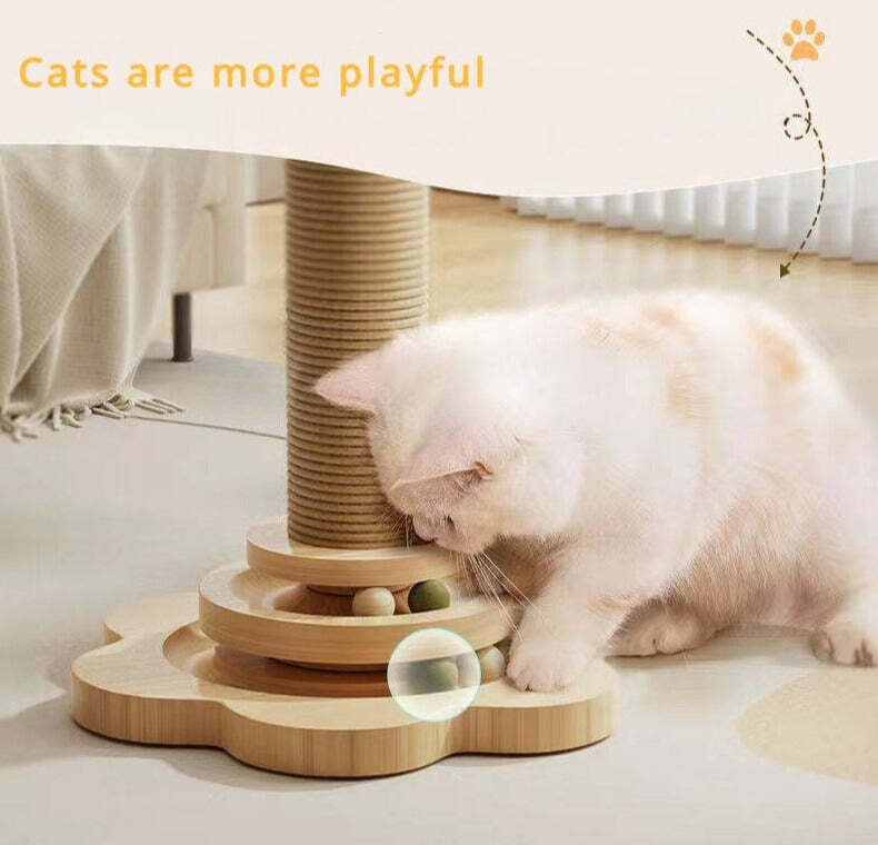 Scratch & Play Cat Post